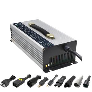 Poder superior seguro Li Ion Battery Charger do carregador 36V 45A do carrinho