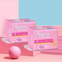 Parures en coton biologique Parures hygiéniques menstruelles serviette en gros femme hygiénique pour femmes