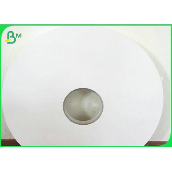Smooth Finish 60 Gram 120 Gms Paper , Biodegradable White Craft Paper Roll