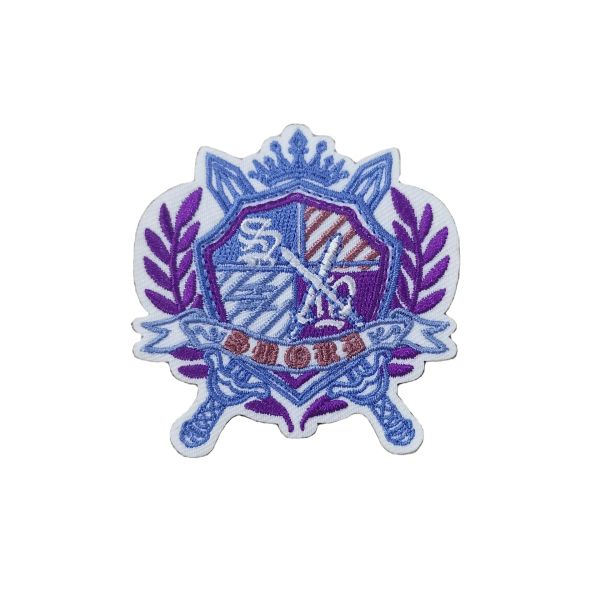 Factory Efficient Custom Design Embroidery Patches Ironing Embroidered Badges for Hats and Clothes