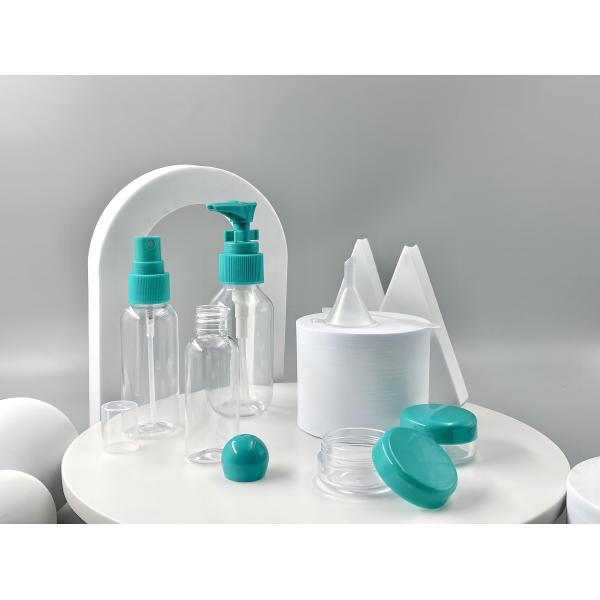 30 мл 50 мл 80 мл ПЭТ пластиковая бутылка с насосным распылителем или винтовой крышкой и 10 мл кремовой банкой