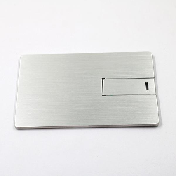Вспышка UDP привода 16GB 32GB Usb кредитной карточки металла 2,0 откалывает полную память