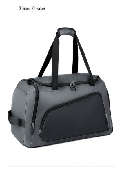 Patchwork Oxford Duffle Bag , Portable Wearproof Gym Fitness Bag