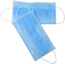 Adult Disposable Medical Mask High Breathability With Flexible Adjustable Earloops