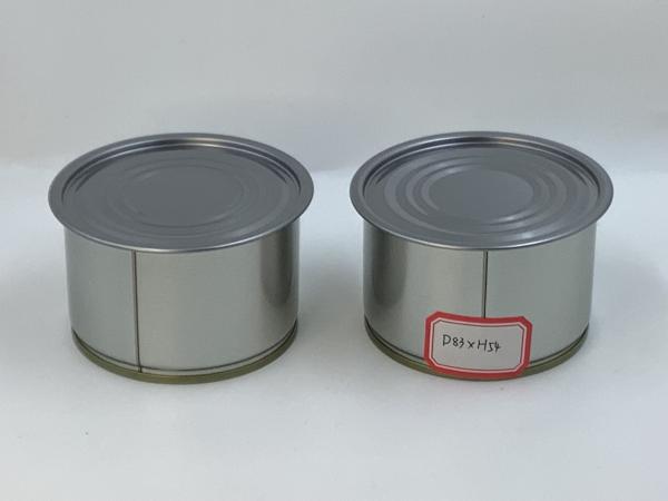 83mm High End Food Tin Can Airtight Seal Corrosion Protection For Freshness