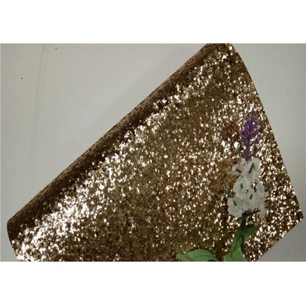Hunky Textile Chunky Glitter Fabric Roll Wall Coverings Champagne Color