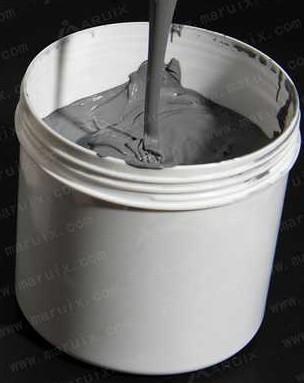Gray Thermal Conductive Grease 2.5W / mK Non Toxic Safe with Metal Oxide Filled Silicone Oil