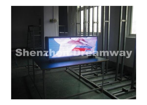 Customized Taxi LED Display 5 mm Epistar LED and 3500 nits Brightness