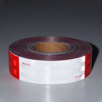 High Intensity Grade DOT-C2 Reflective Safety Tape Waterproof Red and White Adhesive Conspicuity Tape for Vehicle
