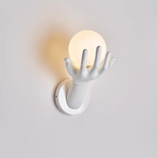 Creative Personality Gold Wall Lamp Nordic Modern Living Room Bedroom Decorative Wall Lamp