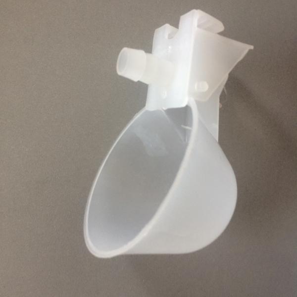 100mm Length Plastic Chicken Waterer Cups For Poultry Farm Equipment