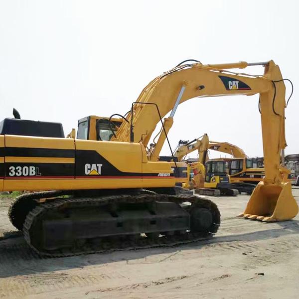 Hydraulic 330BL Used Caterpillar Excavators 30 Ton Weight CAT 3306TA Turbo Engine