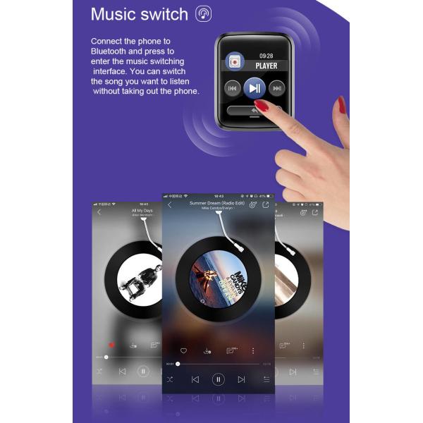 1.3in NFC Sport Smart Watch Multiple Motion Mode 180mAh Dual PPG