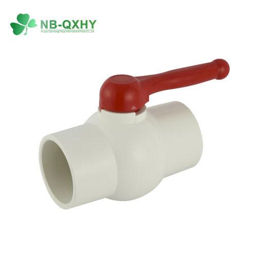 Material Plastic /PVC/CPVC Ball Valve with Pn16 Nominal Pressure and ASTM Standard