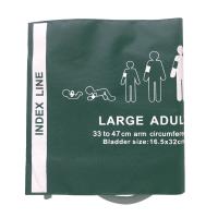 Reusable Nylon Large Adult Bp Cuff Single Tube 47 Cm With CE/ISO13485 Certificate