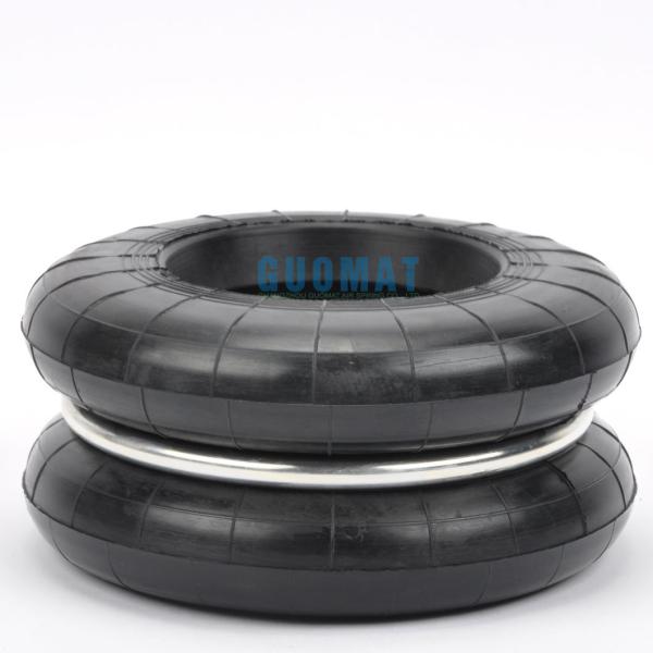 S200-2 Double Convolutedd Air Suspension Spring Samll Rubber Shock Absorption With  Puncing Machine
