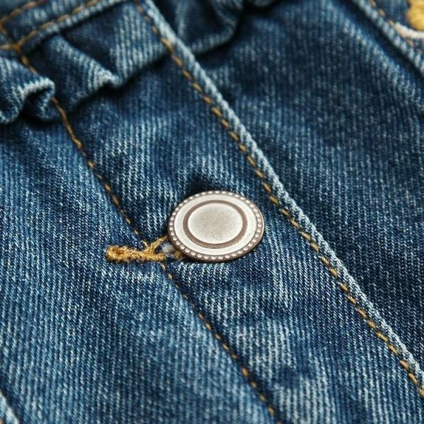 Fashion Casual Kids Denim Clothes Girls Denim Jackets With Sherpa Lining