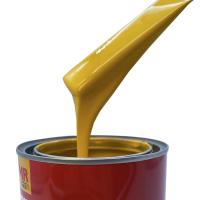 M115 1K Peinture automobile métallique jaune moyen anti-rouille Peinture automobile couleur sans échantillon
