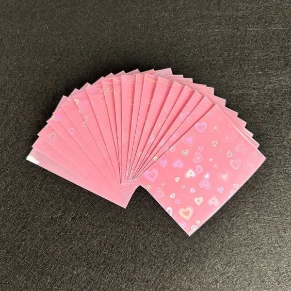 Custom Printed Holographic Card Sleeves Personalized Plastic Bags
