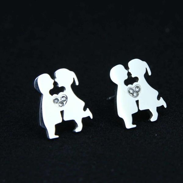 Classic 316L Stainless Steel Fashion Jewelry Earrings Studs Earrings LES91