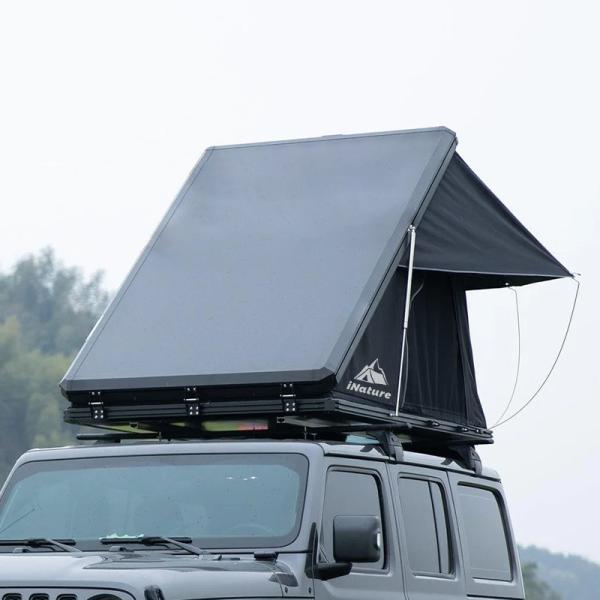 Aluminum Roof Top Tent 300gsm Polyester 212x131x155cm for Pickup