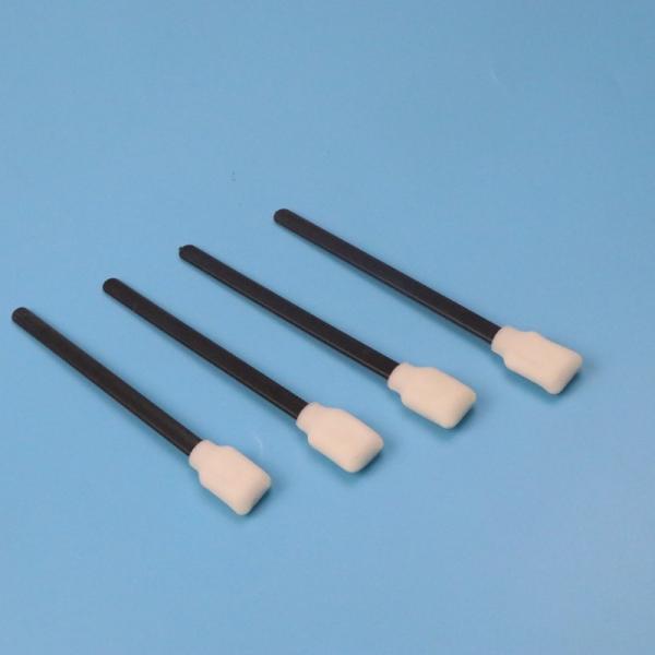 50pcs/Bag PP pretos sem fiapos colam o cotonete da espuma do retângulo da sala de limpeza para a limpeza do molde