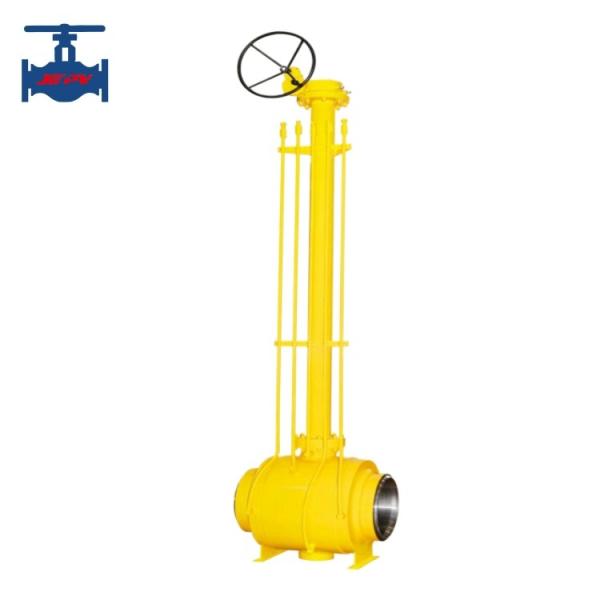 Medium Type Steam and Oil Underground Double Released Welded Ball Valve with Standard