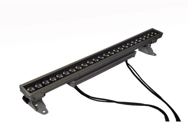 Luz IP65 110-240v 50-60HZ da lavagem da parede do diodo emissor de luz do poder superior 24pcs RGBW