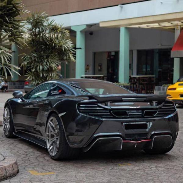 MP4-12C 625C Mclaren Body Kit 650S VORS Style Carbon Fiber Spoiler Wing