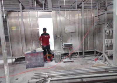 Linha de pintura automatizada do revestimento do pó de BZB equipamento industrial
