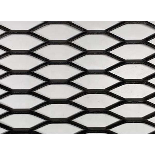 Heavy Duty Expanded Metal Sheet / Stainless Steel Stair Treads 4mm Thick Customized