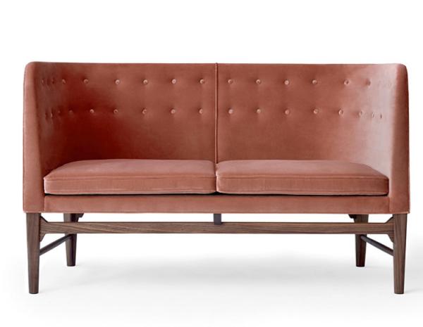 American Wind Net Red Fabric Velvet Sofa Family Three Person Simple Northern Europe Light Luxury