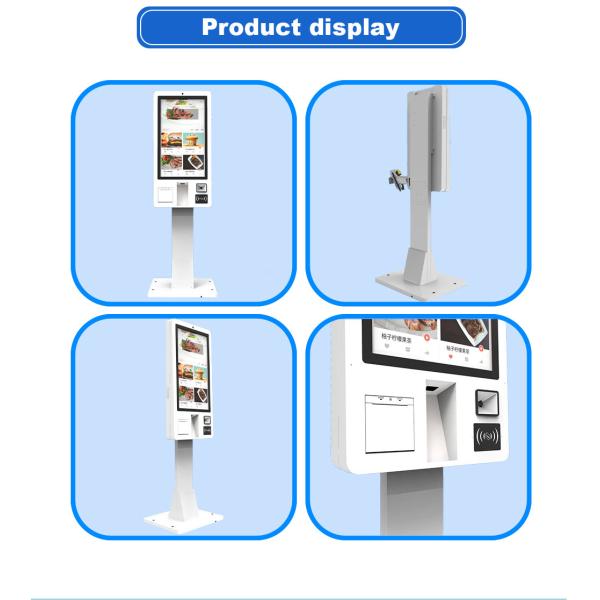 Self-Service Kiosk with Capacitive Touch 20 Points Multi-Format Deployment and Centralized CMS Control