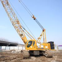 持ち上げ能力 100 トン PLC制御システム XGC100T付きの建設クローラークレーン
