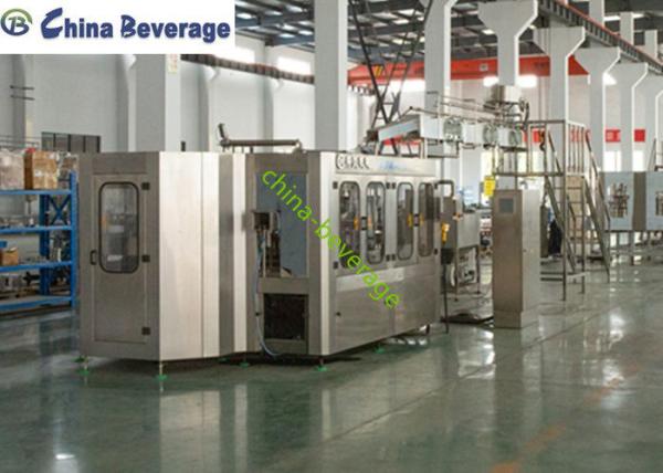 3-In-1 Plastic Bottle Mineral Water Bottle Packaging Machine , Drinking Water Packaging Machine
