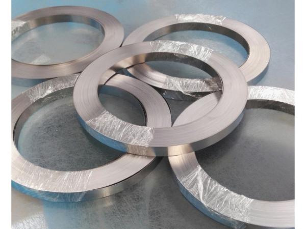 Bright Surface GR2 Titanium Items 0.2MM Titanium Strip In Coil Resistant Corrosion