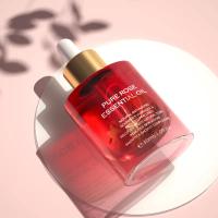 Huile d'essence de rose de visage anti-oxygène éclairante nutritive