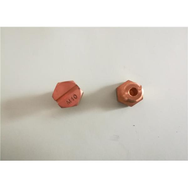 Крошечной части Мечникал подвергли механической обработке латунью, который, высо