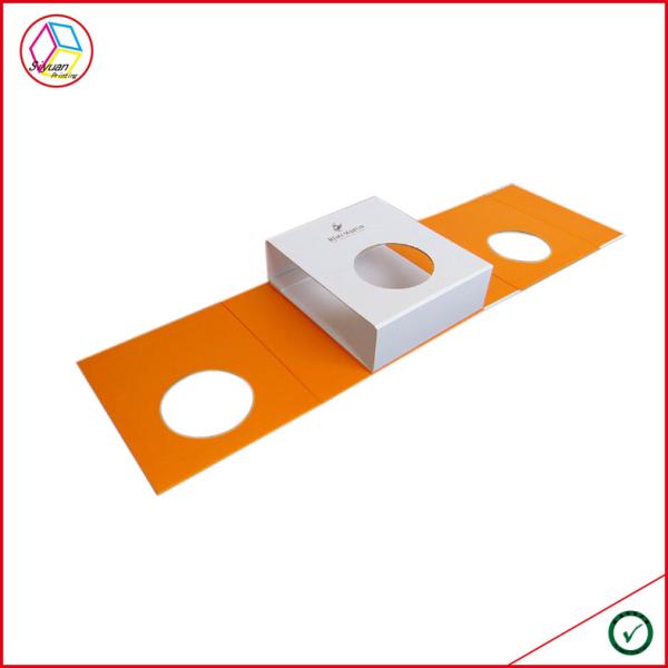 CMYK печатая коробку кубической формы магнитную бумажную для пакета плетки глаза