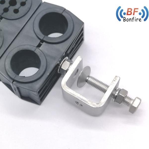 Quantity Customized FTTH Electric Plastic Insulation Dead End ADSS Cable Anchor Clamp