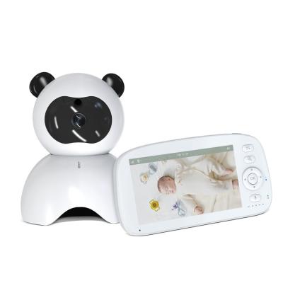 5 Inch HD Baby Monitor with Pan-Tilt Camera and Night Vision