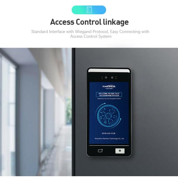 Управление доступом измеряя машины температуры распознавания лиц инфракрасн Android7.1