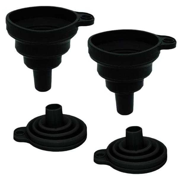 Фантели для наполнения бутылок Кухонные фантели для кухонного использования Пищевой класс Силиконовый складной фантель жидкий порошок