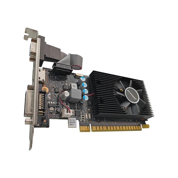 PCWINMAX GeForce GT 730K 2GB DDR5 64 ビット 低プロファイル GK208 VGA+HD+DVI アウトプット デスクトップ用グラフィックカード