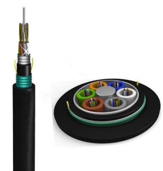 250μM SM G652D Indoor Fiber Optic Cable Anti Interference