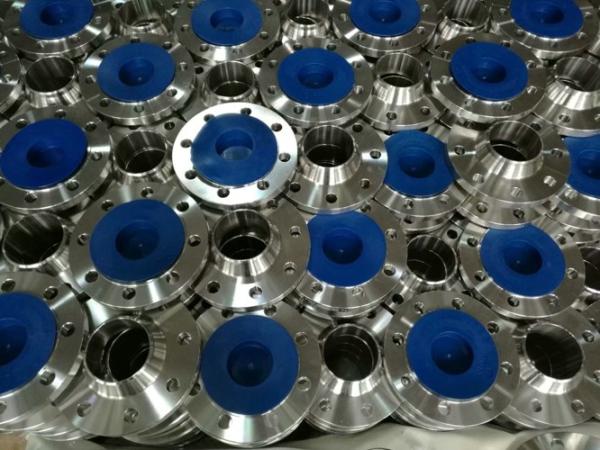 Nickel Alloy Steel Pipe Flange , Weld Neck Pipe Flanges ASME B16.5 UNS N02200