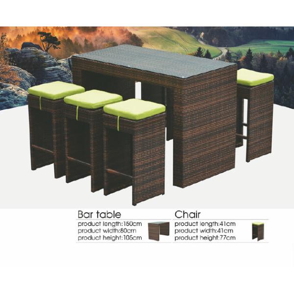rattan leisure bar set-1011