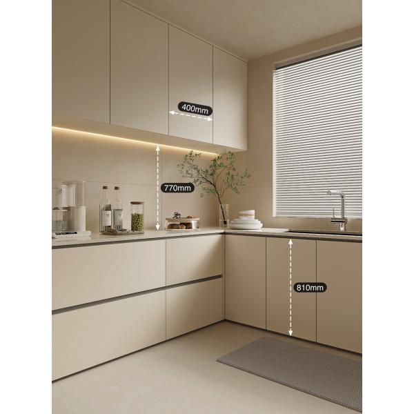 Juego de gabinetes de cocina con esquina mágica completa y personalizados blancos de muebles Shaker