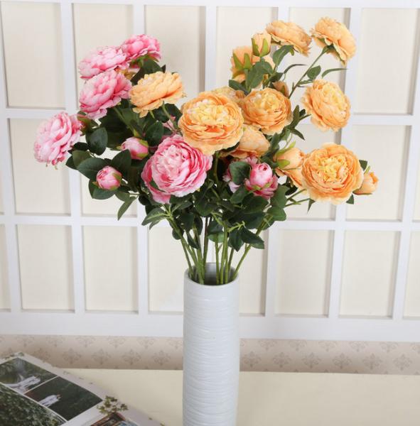 Arranjos florais de seda personalizados para o dia de Valentim