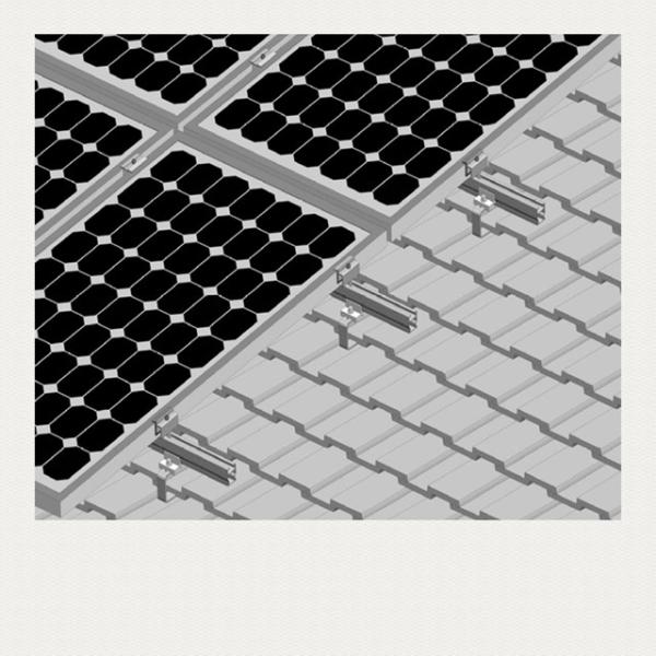 SUS Solar Panel Tile Roof Hook Metal Roof Solar Mounting Systems
